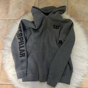 Cat zip up jacket size l menswear